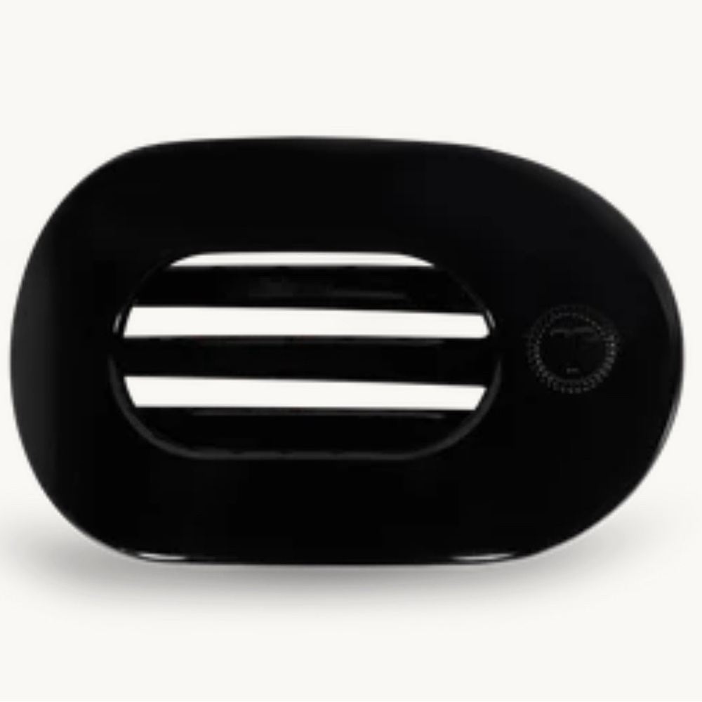 TELETIES Small Flat Round Hair Clip